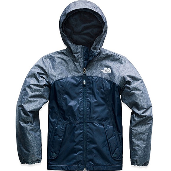 The North Face Other - The North Face Girl's Blue Warm Storm Jacket Blue